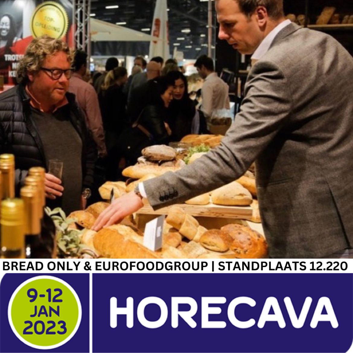 Als partner van Bread Only op Horecava 2023!